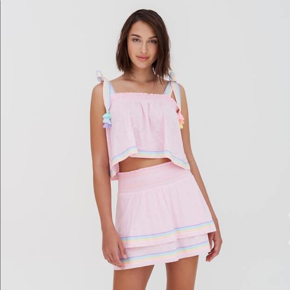 NWT Stephanie Gottlieb x Pitusa Skirt/Top Set